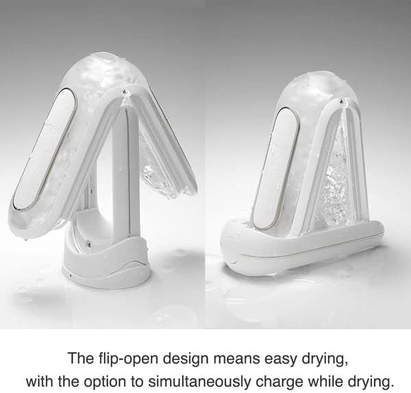 image:imageTENGA FLIP 0 Zero Gravity Black Reusable Manual FlipOpen Mechanic with Upgraded Internal Details Thicker Elastomer for Strong Sensations Male Masturbator Toy BlackFlip0 EVWhite