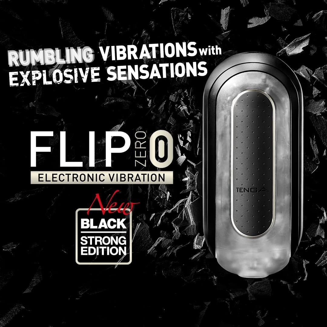 image:imageTENGA FLIP 0 Zero Gravity EV Electronic Vibration Male Masturbator Reusable Sleeve Vibrator Gravity BlackFlip0 EVBlack