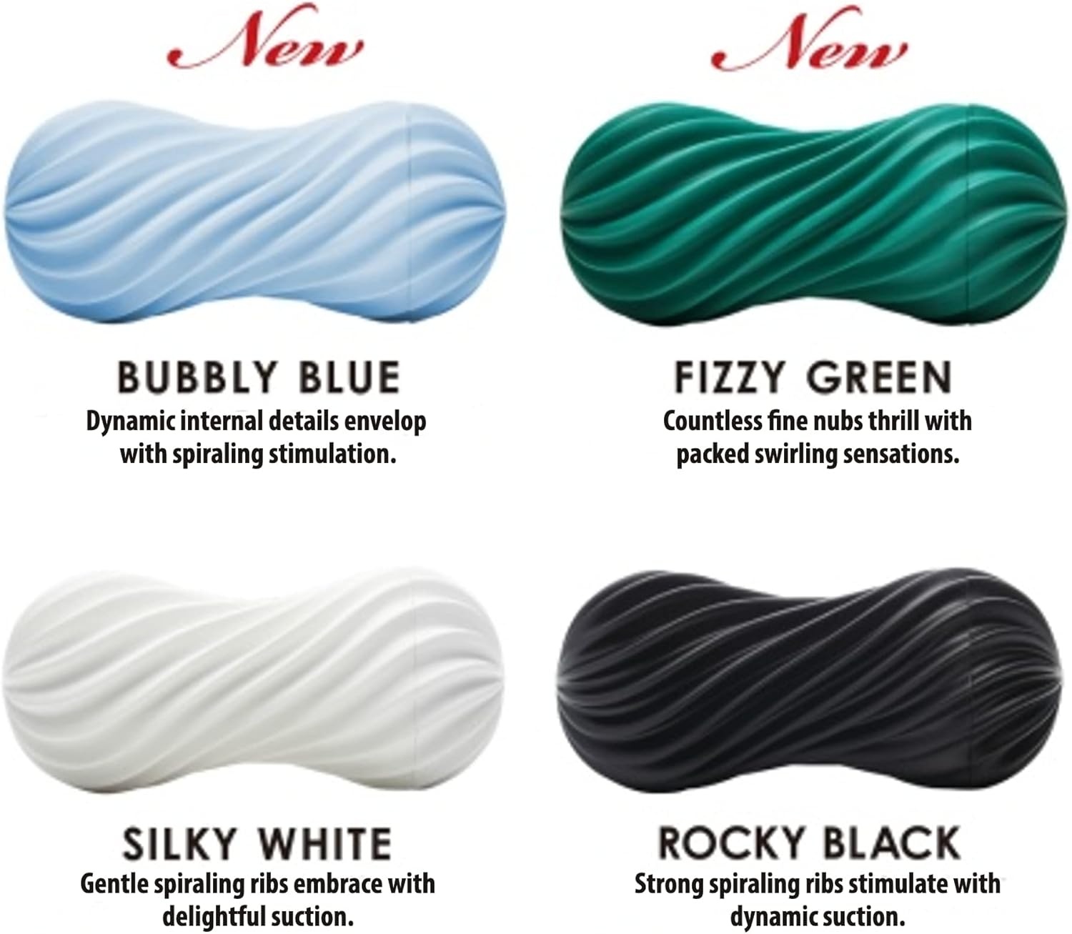 image:imageTENGA Flex Reusable Manual Twisting Motion Male Masturbator Silky WhiteWhite