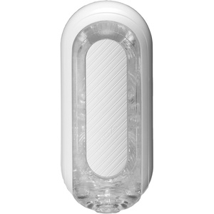 TENGA FLIP 0 (Zero) Gravity Black, Reusable, Manual, Flip-Open Mechanic, with Upgraded Internal Details, Thicker Elastomer for Strong Sensations, Male Masturbator Toy, Black(Flip 0 Gravity-White)