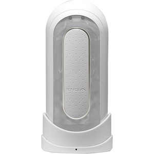 TENGA FLIP 0 (Zero) Gravity Black, Reusable, Manual, Flip-Open Mechanic, with Upgraded Internal Details, Thicker Elastomer for Strong Sensations, Male Masturbator Toy, Black(Flip-0 EV-White)
