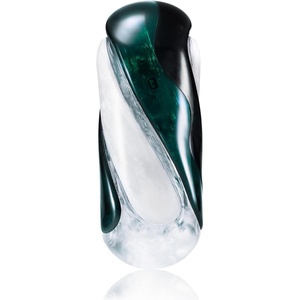 TENGA FLIP 0 (Zero) Gravity EV (Electronic Vibration) Male Masturbator, Reusable Sleeve Vibrator, Gravity Black(AURORA GREEN-02)