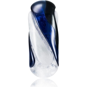 TENGA FLIP 0 (Zero) Gravity EV (Electronic Vibration) Male Masturbator, Reusable Sleeve Vibrator, Gravity Black(MIDNIGHT BLUE-01)