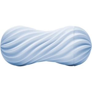 TENGA Flex Reusable, Manual, Twisting Motion, Male Masturbator, Bubbly Blue(Blue)