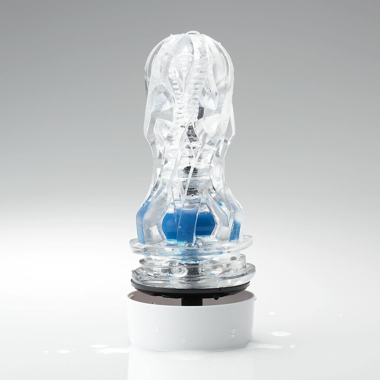 image:imageTENGA AERO Cobalt Ring Male Manual Masturbator Device with 2 Real Lotion