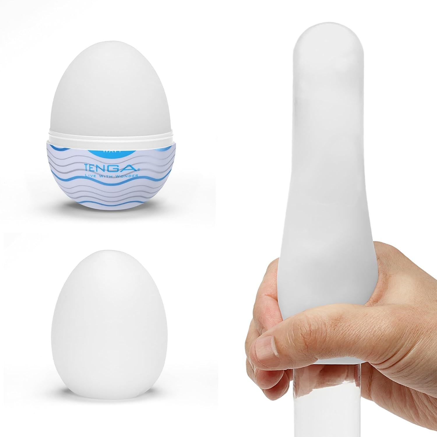 image:imageTENGA Easy Beat Egg Male Masturbator Sleeves Adult Sex Toys for MenVariety Pack of 6Disposable Extremely Stretchable 06Standard No1 Japanese BrandSTANDARD 3 PACK2