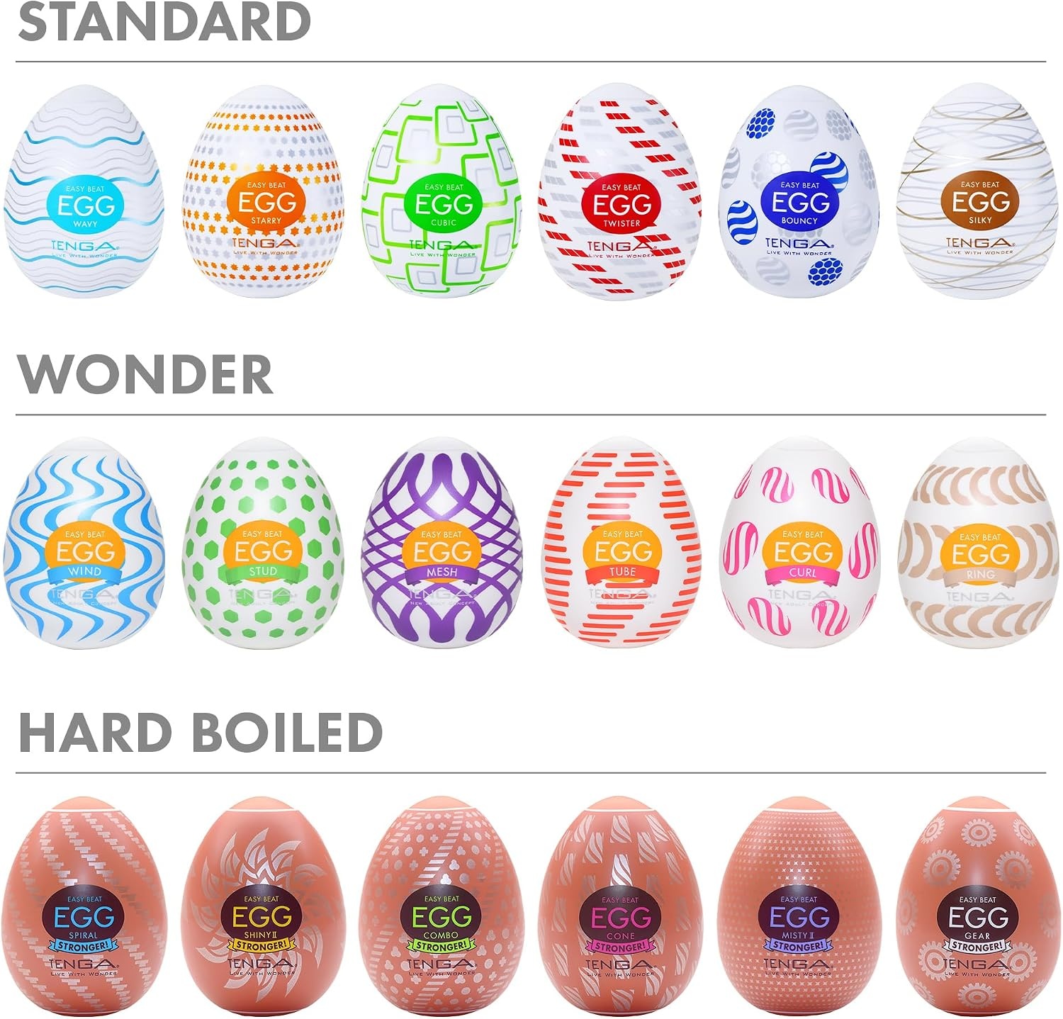 image:imageTENGA Egg Silky Disposable One Time Use Men Sex Toy Super Stretchable Male Masturbator Sleeve 1 CountSTARRY