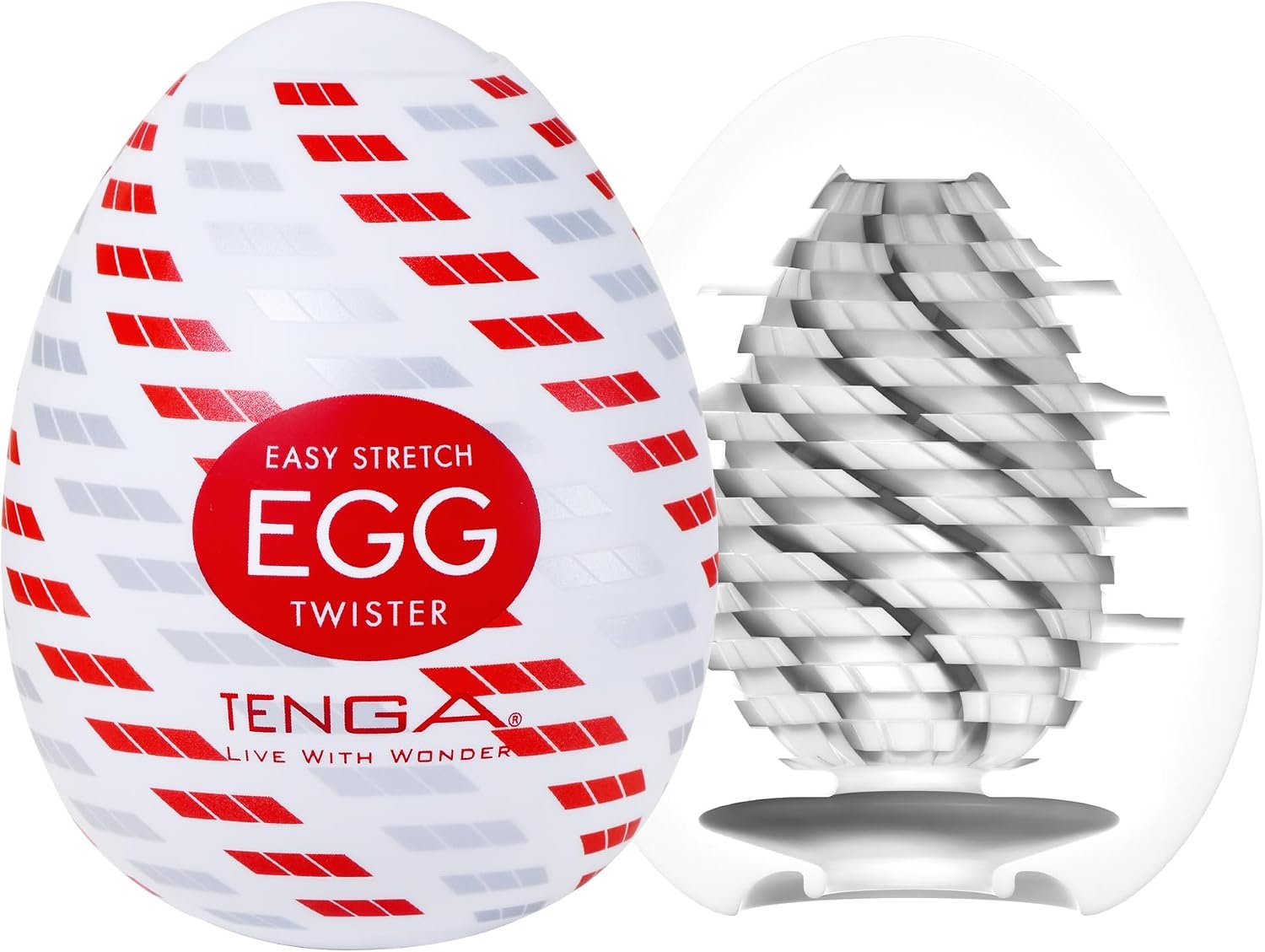 image:imageTENGA Egg Silky Disposable One Time Use Men Sex Toy Super Stretchable Male Masturbator Sleeve 1 CountTWISTER