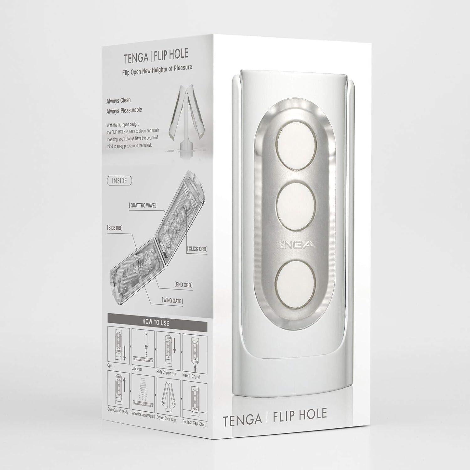 image:imageTENGA FLIP Hole THF002 Reusable Male Masturbator Black