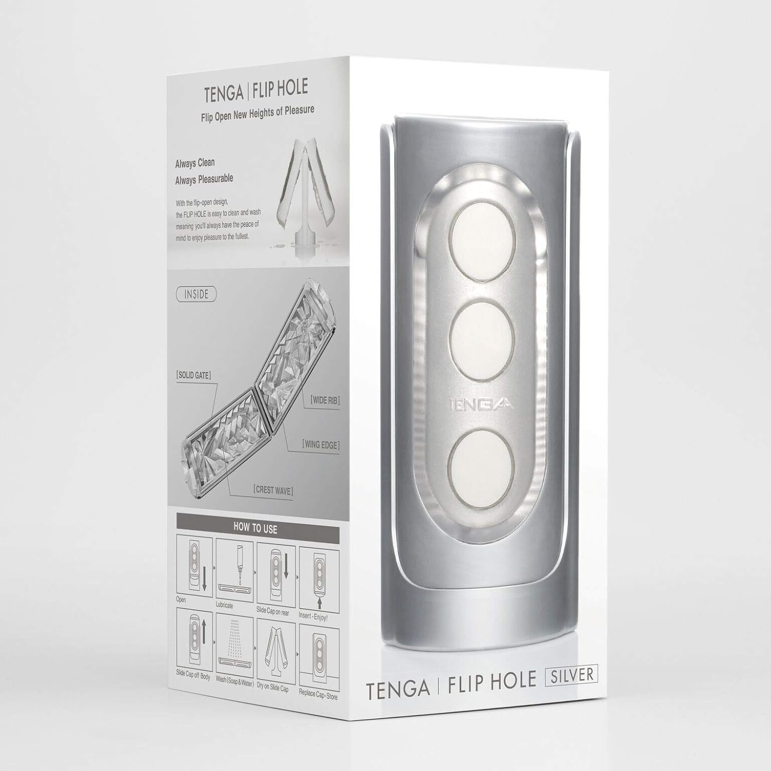 image:imageTENGA FLIP Hole THF002 Reusable Male Masturbator Black