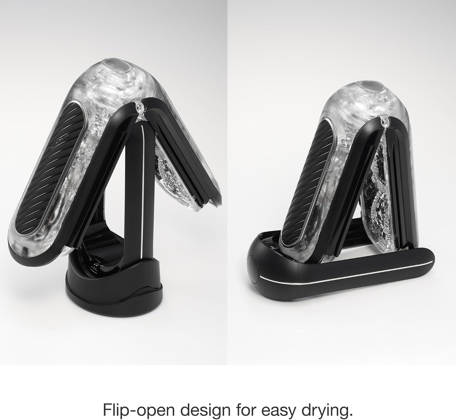 image:imageTENGA Gravity Black FLIP Zero EV Electronic Vibration Male Manual Masturbator Device with 2 Real Lotion