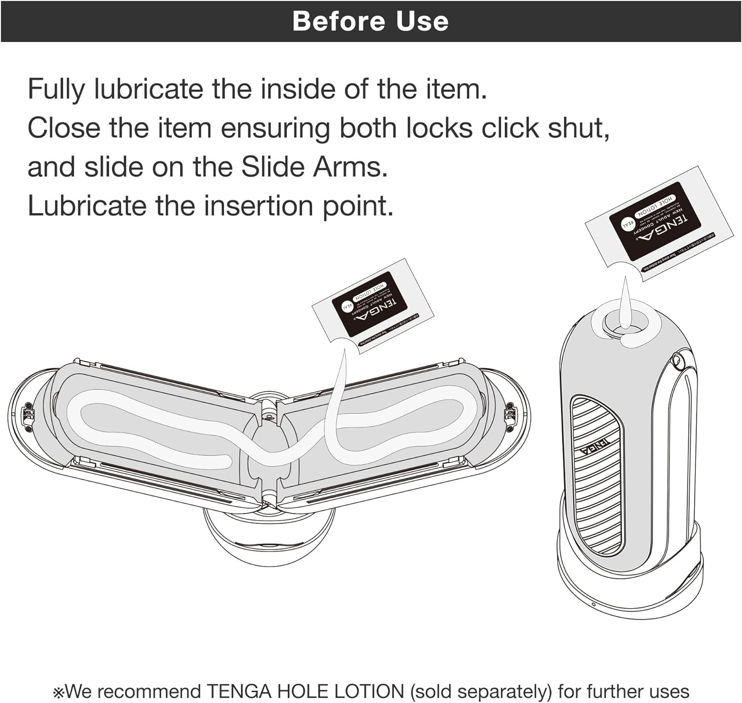 image:imageTENGA Gravity Black FLIP Zero EV Electronic Vibration Male Manual Masturbator Device with 2 Real Lotion