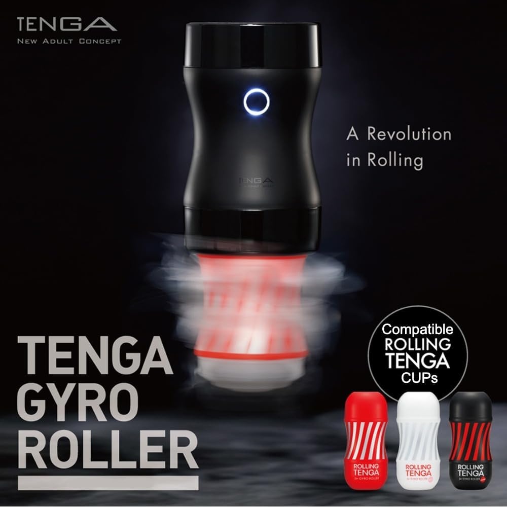 image:imageTENGA Gyro Roller Male Masturbator Cup Pleasure Device OriginalBlack