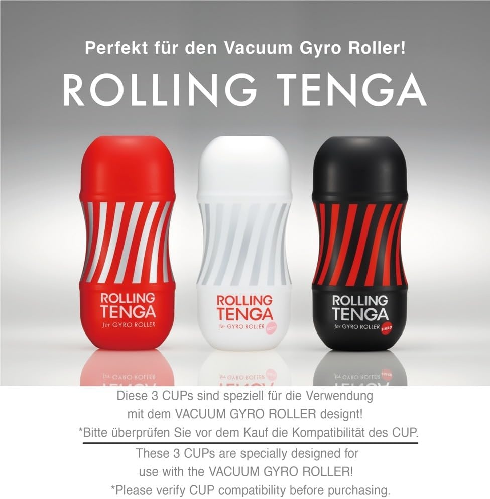image:imageTENGA Gyro Roller Male Masturbator Cup Pleasure Device OriginalWhite