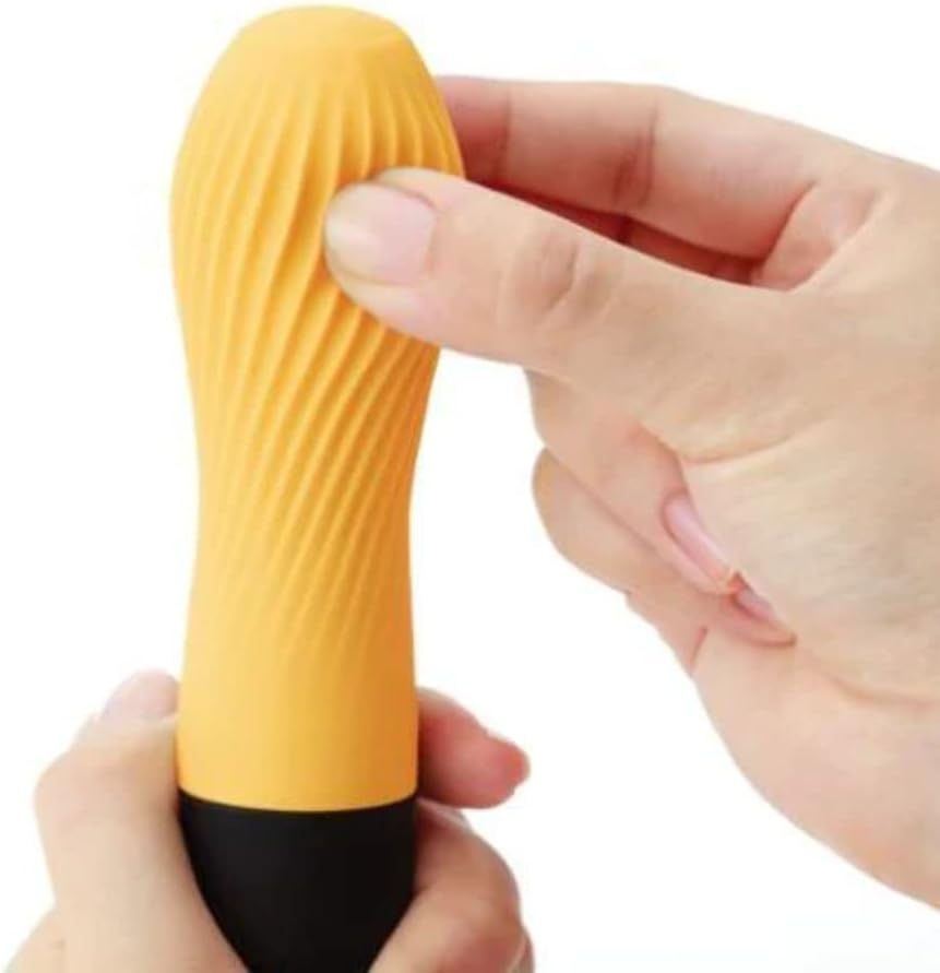 image:imageTENGA HMZ03 iroha Zen Yuzucha Orange Vibrator for Women Soft Touch Silicone 4Mode Waterproof Vibrator