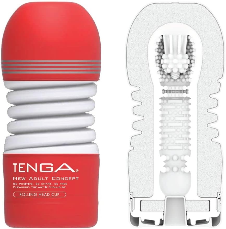 image:imageTENGA Original Vacuum Cup Male Masturbator Sex Toy Prelubricated Smooth Entry Pad 58 inch Depth Air Hole Control Easy to Use Disposable Red1 Count