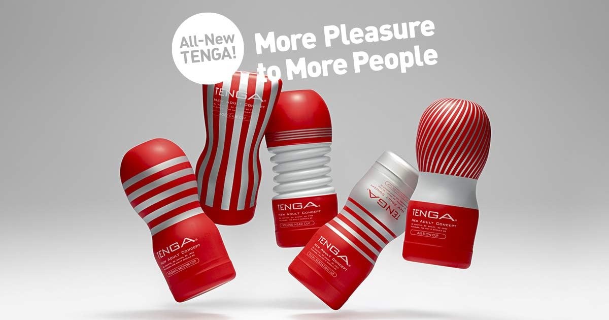 image:imageTENGA Original Vacuum Cup Male Masturbator Sex Toy Prelubricated Smooth Entry Pad 58 inch Depth Air Hole Control Easy to Use Disposable Red1 Count Pack of 2
