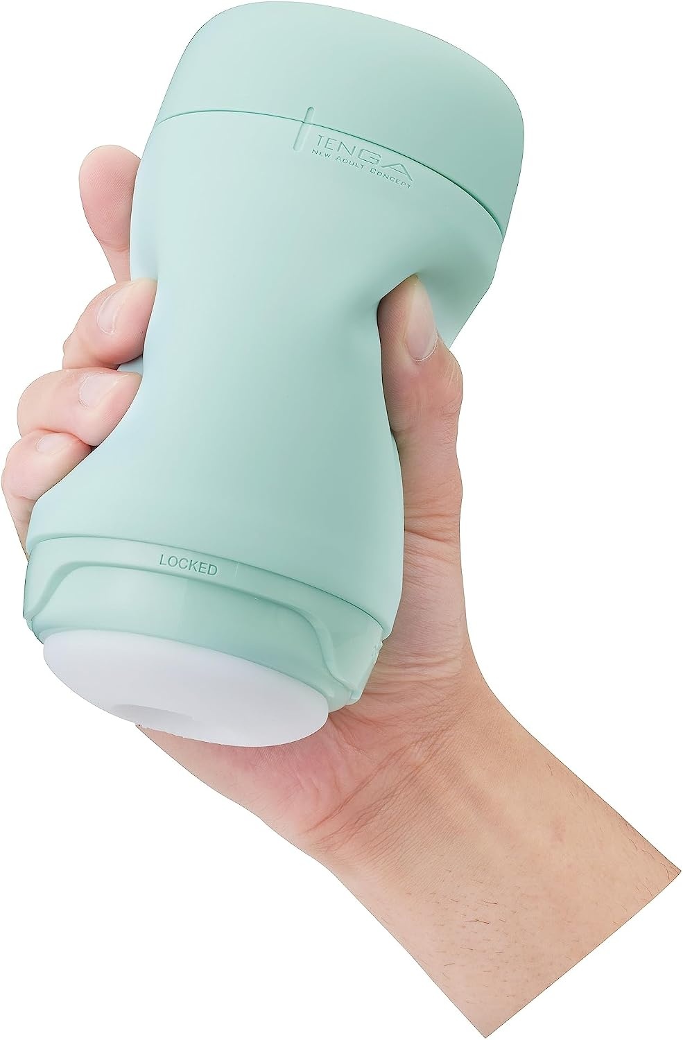 image:imageTENGA Puffy Custard Yellow Reusable Male Masturbator Pillowy Soft Pleasure DeviceMint Green