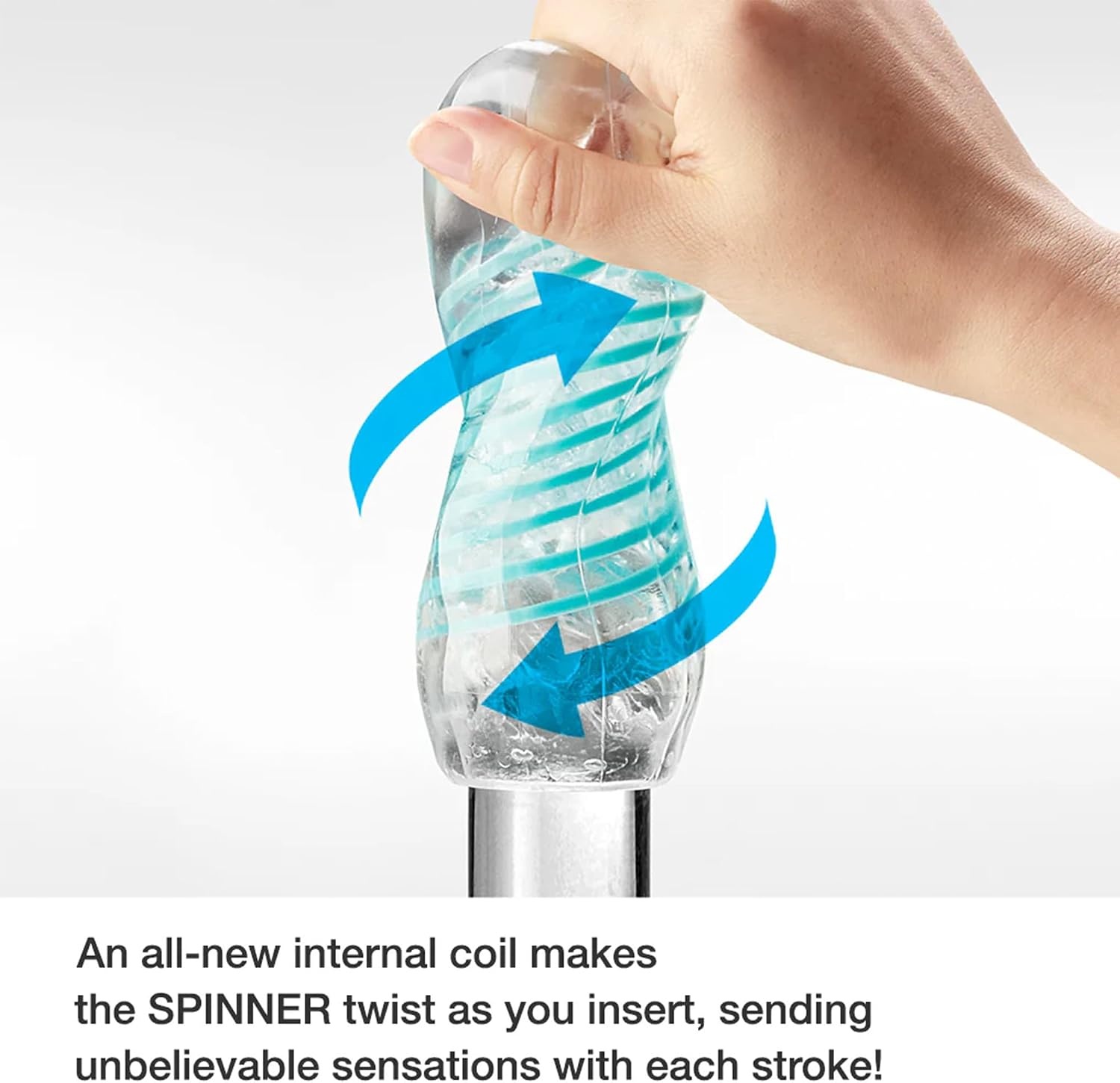 image:imageTENGA Spinner 02 Hexa Male Masturbator Device with 2 Regular Lotion