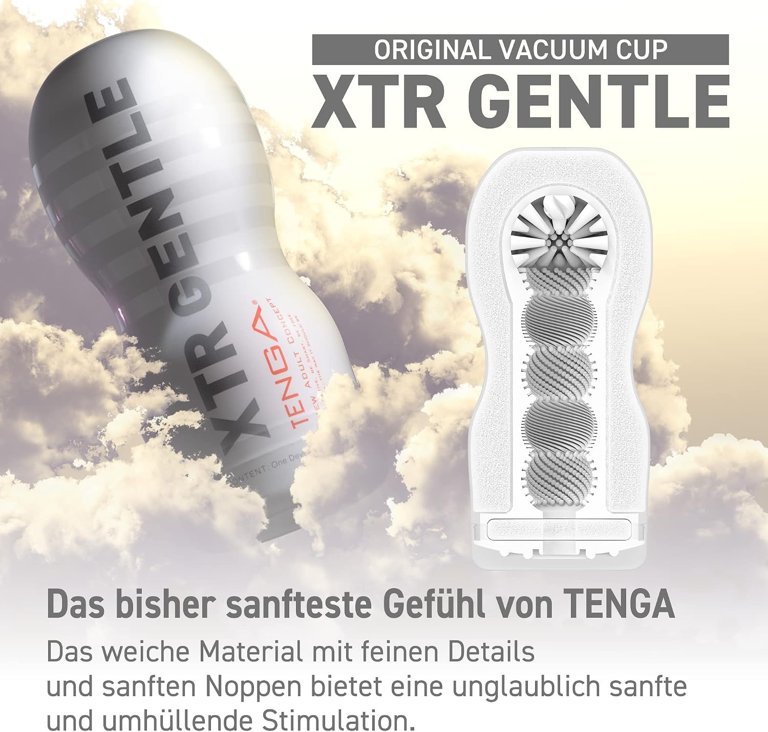 image:imageTENGA TOC201XC Extra Cool PreLubricated Onetime Use Original Vacuum Cup BlueORIGINAL VACUUM CUP EXTRA Gentle