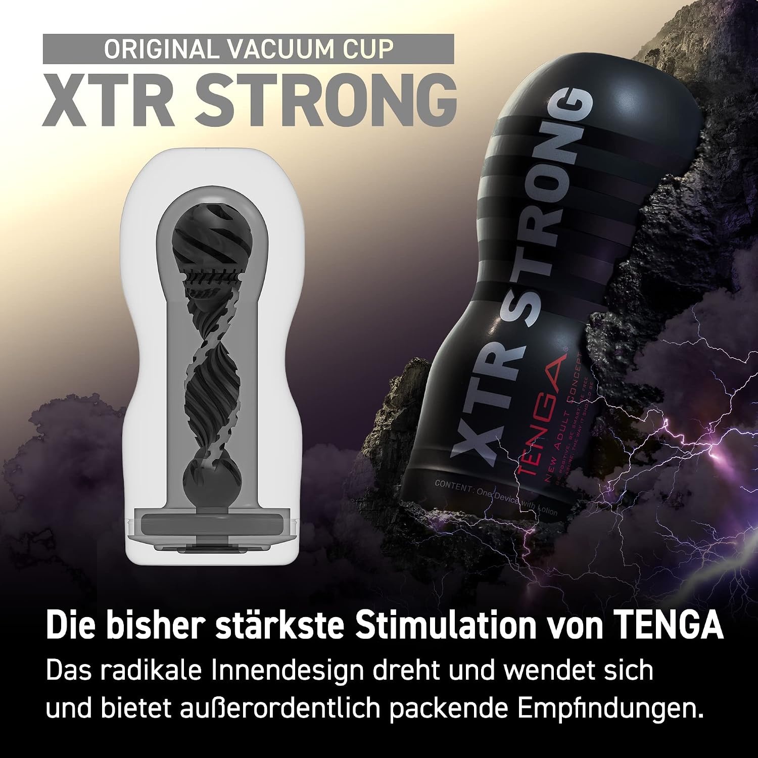 image:imageTENGA TOC201XC Extra Cool PreLubricated Onetime Use Original Vacuum Cup BlueORIGINAL VACUUM CUP EXTRA Strong