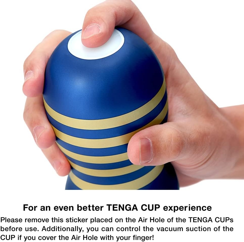 image:imageTENGA TOC201XC Extra Cool PreLubricated Onetime Use Original Vacuum Cup BluePREMIUM ORIGINAL VACUUM CUP Gentle