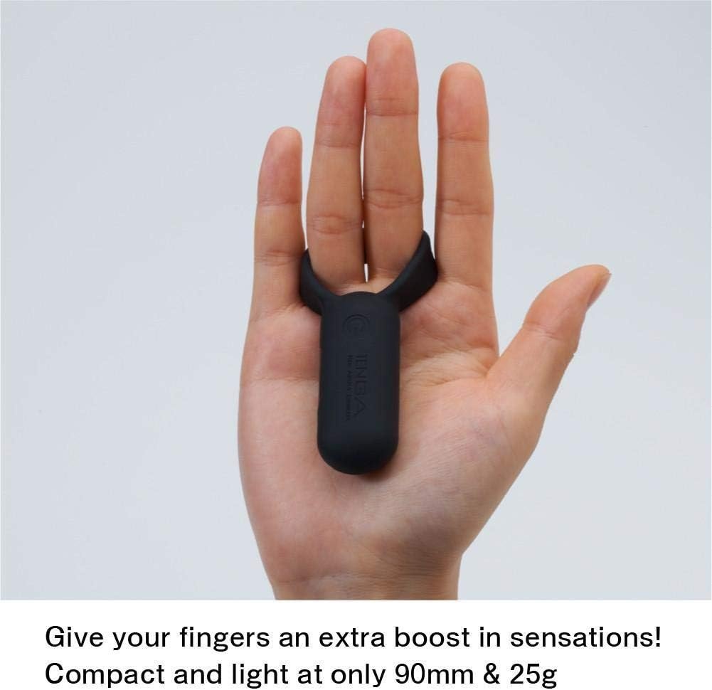 image:imageTENGA TSV003 Smart Vibe Vibrating Ring Stimulating Rechargeable Couples Vibrator CarmineBlack