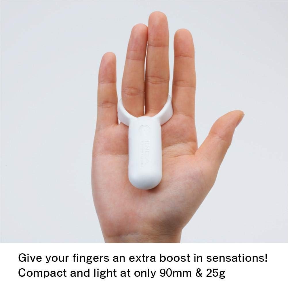 image:imageTENGA TSV003 Smart Vibe Vibrating Ring Stimulating Rechargeable Couples Vibrator CarmineWhite