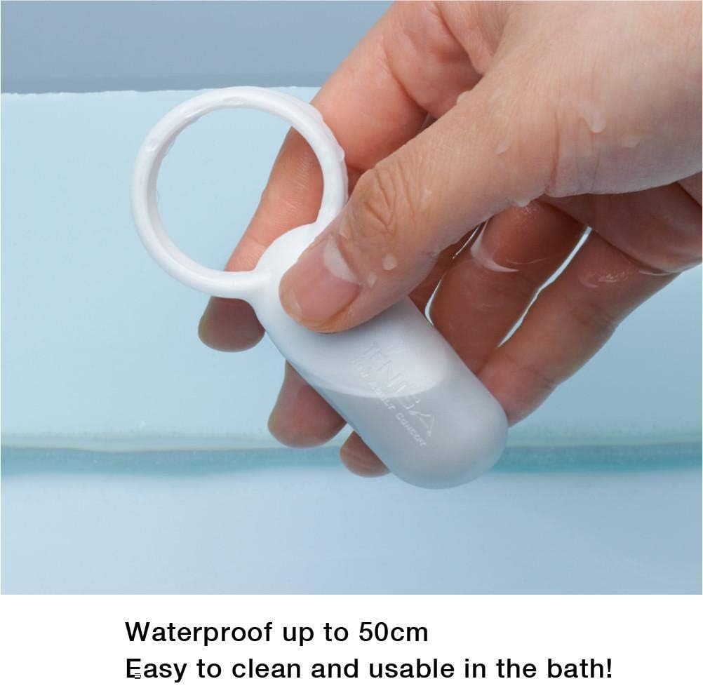 image:imageTENGA TSV003 Smart Vibe Vibrating Ring Stimulating Rechargeable Couples Vibrator CarmineWhite