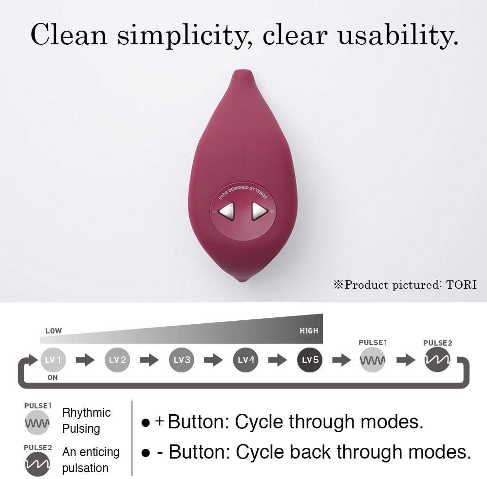 image:imageiroha Cream KUSHI Women Vibrator Waterproof Soft Silicone Rechargeable Sensual Massager HMP02Kushi