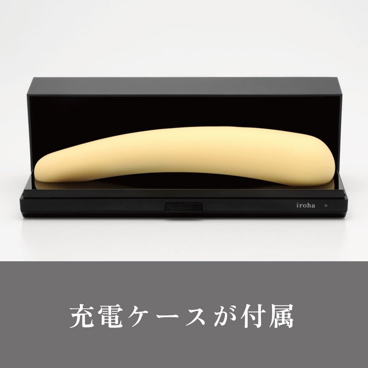 image:imageiroha Fit Mikazuki Women Sensual Intimate Massager Flexible Insertable Rechargeable Waterproof Personal Stimulator HMF01 Yellow1 countYellow