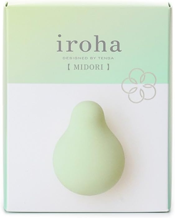 image:imageiroha Midori Renewal Version Vibrator for Women Soft Touch Silicone Easy Clean Whisper Quiet Waterproof Rechargeable Green