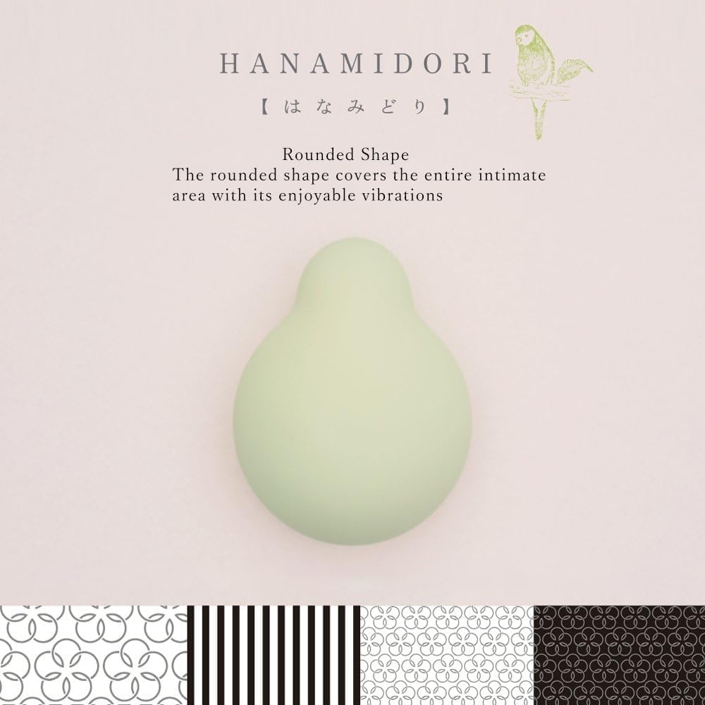 image:imageiroha Midori Renewal Version Vibrator for Women Soft Touch Silicone Easy Clean Whisper Quiet Waterproof Rechargeable Green