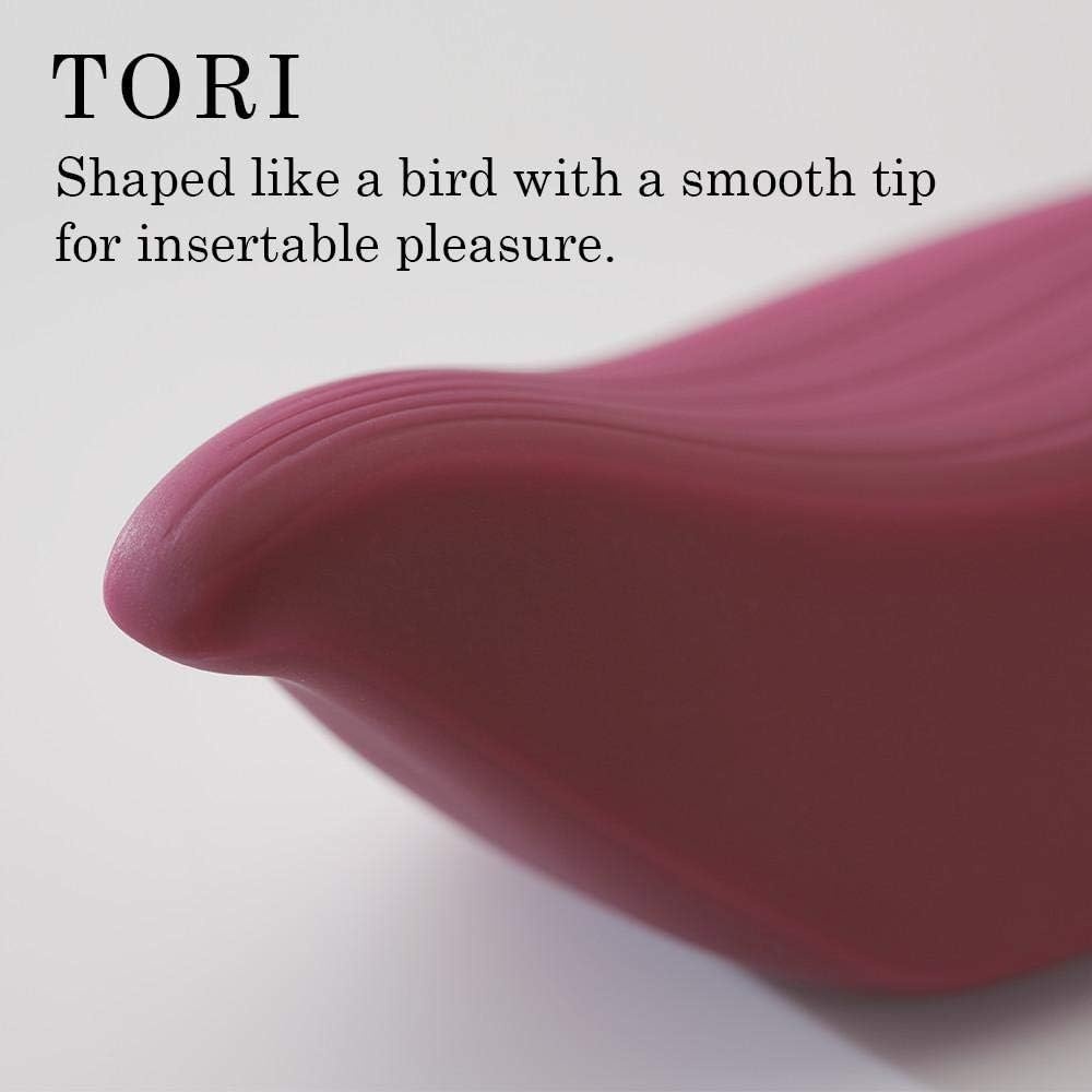image:imageiroha Plus TORI Women Intimate Massager Waterproof Soft Silicone Rechargeable Sensual Vibrator HMP01