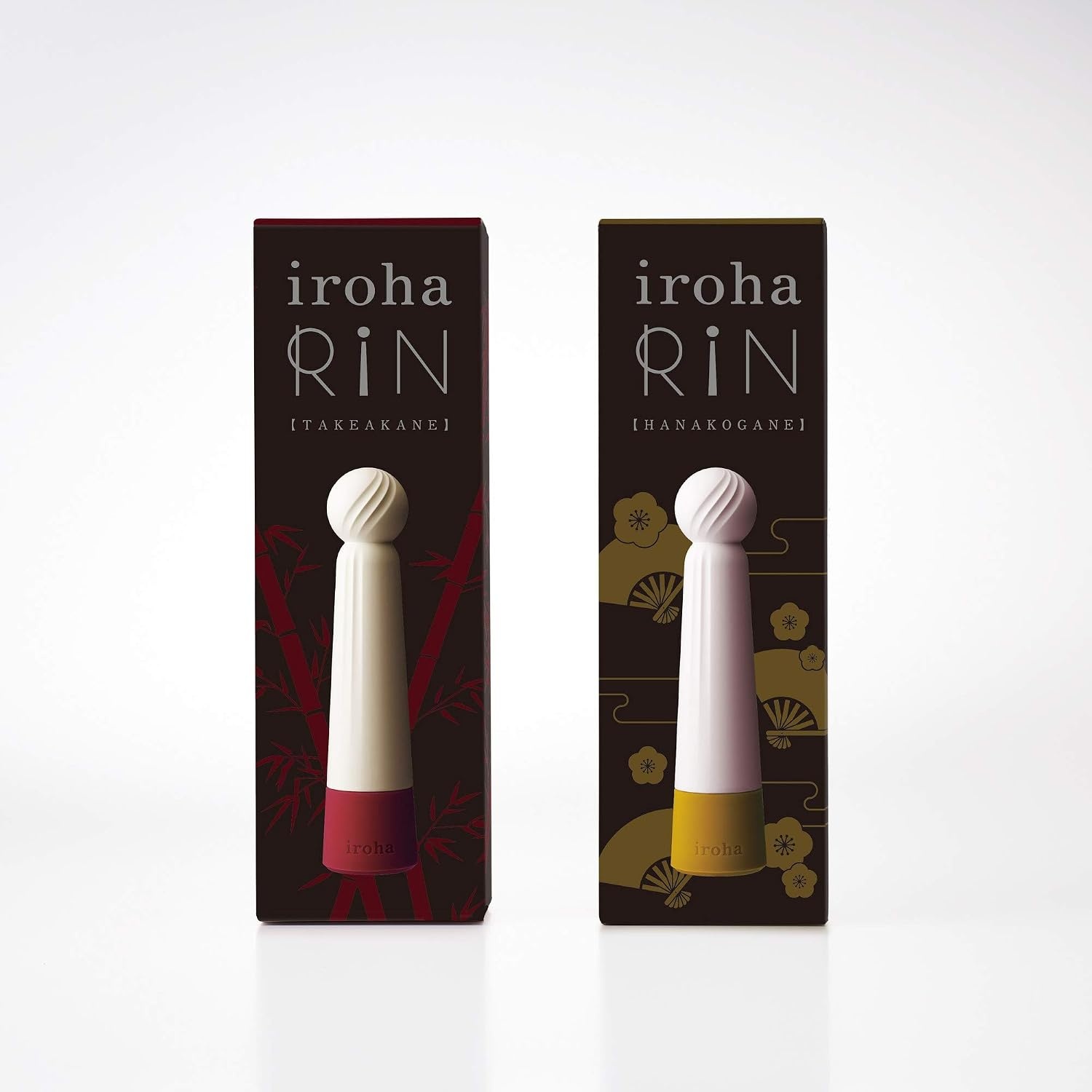 image:imageiroha Rin Kokane Gold Vibrator for Women Soft Touch Silicone 4Mode Waterproof VibratorBurgundy