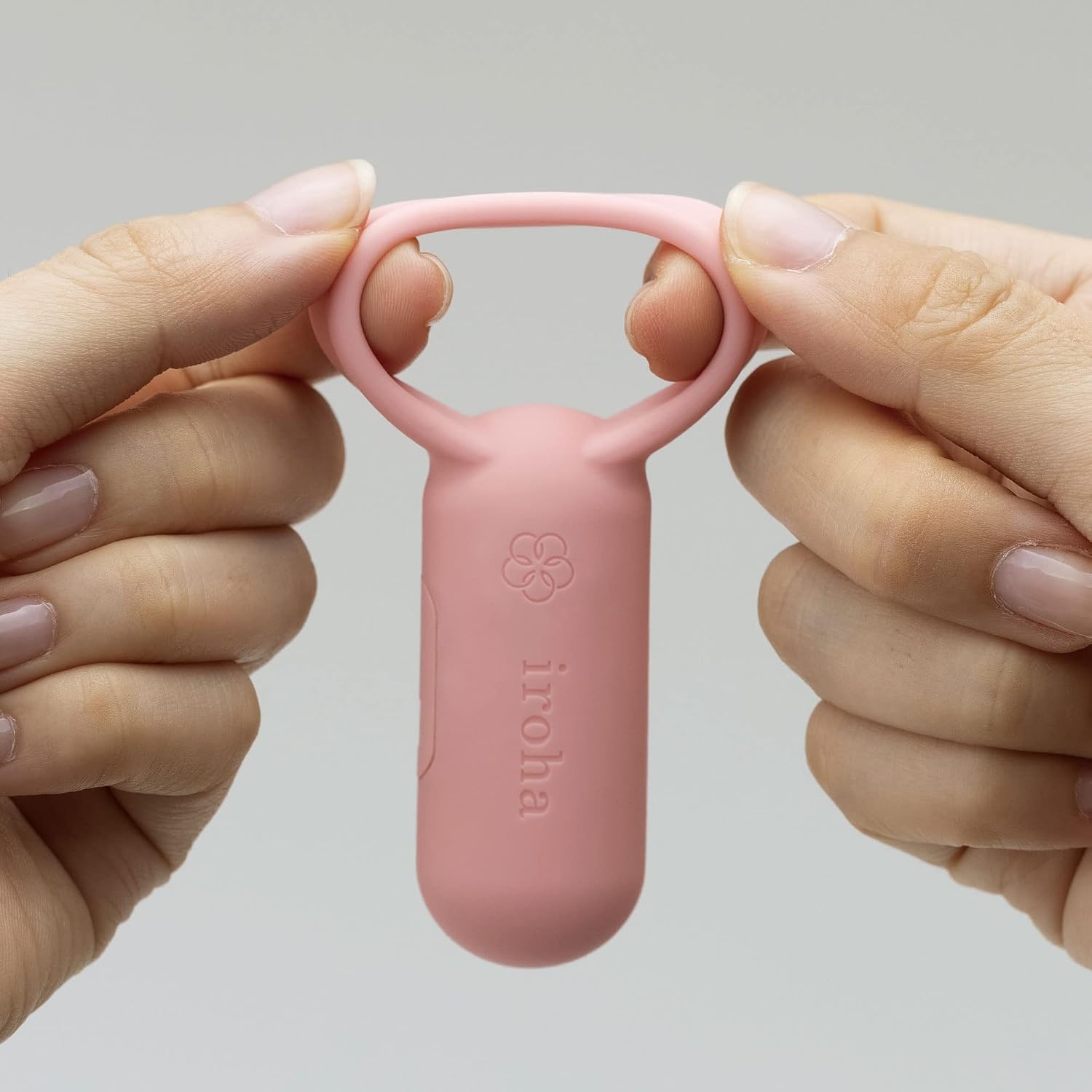 image:imageiroha SVR Smart Vibe Ring Rechargable Couples Vibrator Coral Pink