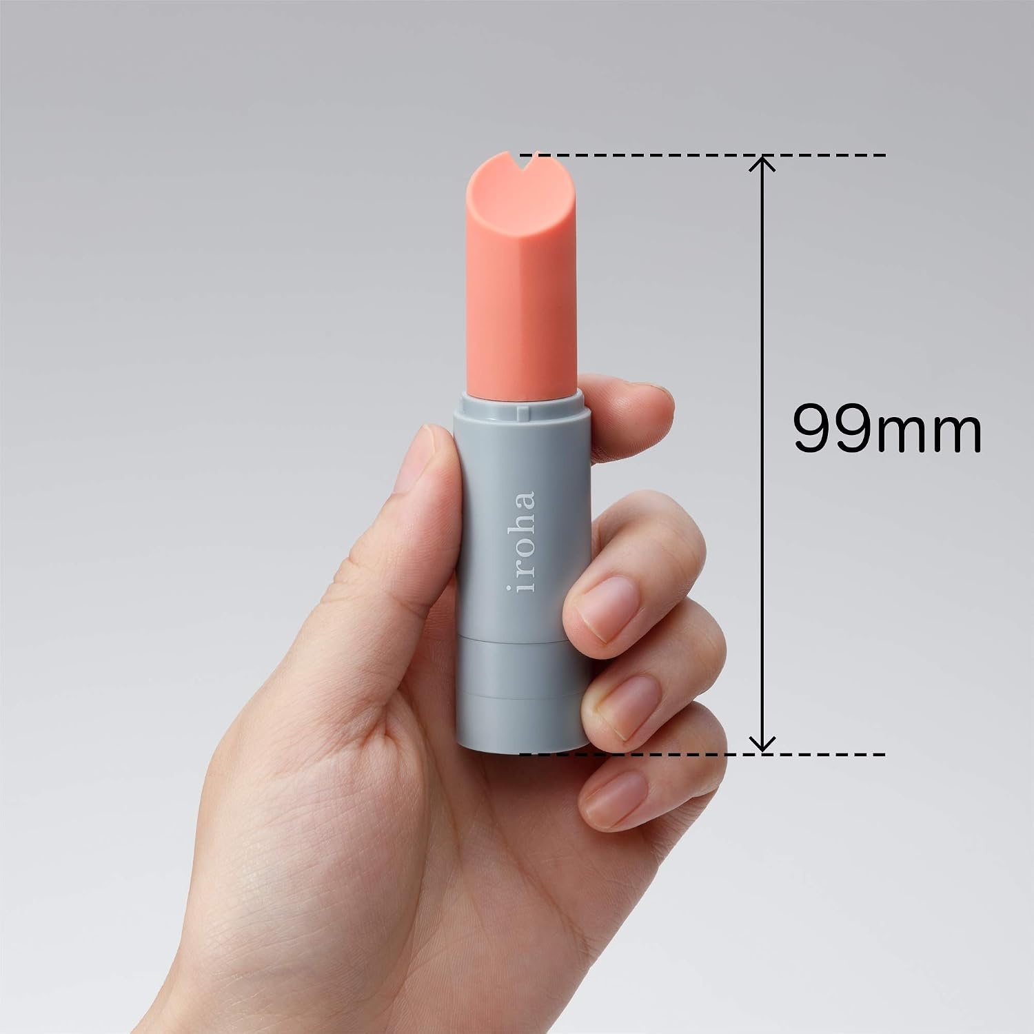 image:imageiroha Stick Womens Waterproof Battery Operated Portable Pleasure Massage Vibrator HMS01 1 CountCoral x Gray