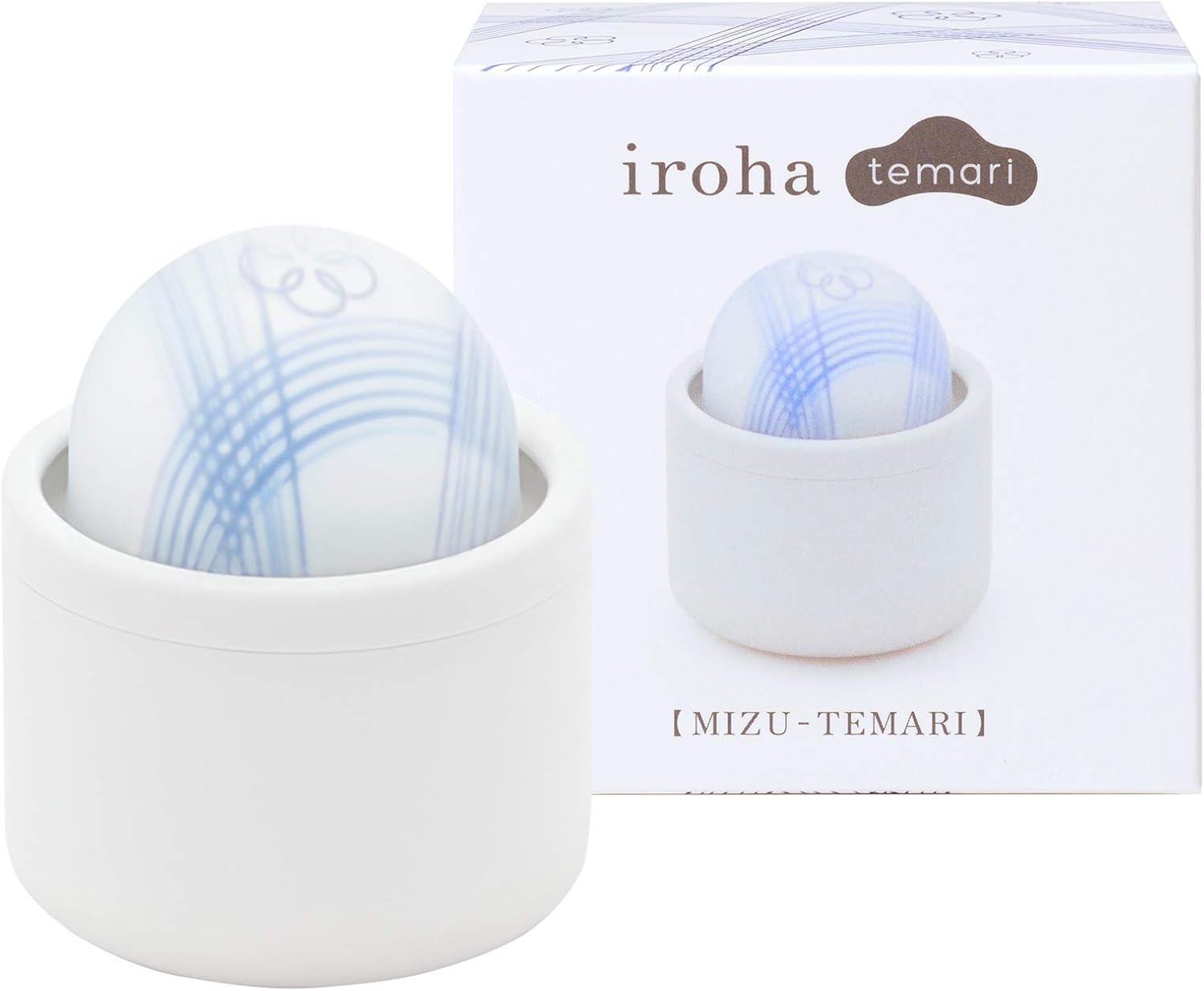 image:imageiroha Temari MIZU Vibrator for Women PalmSized Waterproof Rechargeable Vibrator