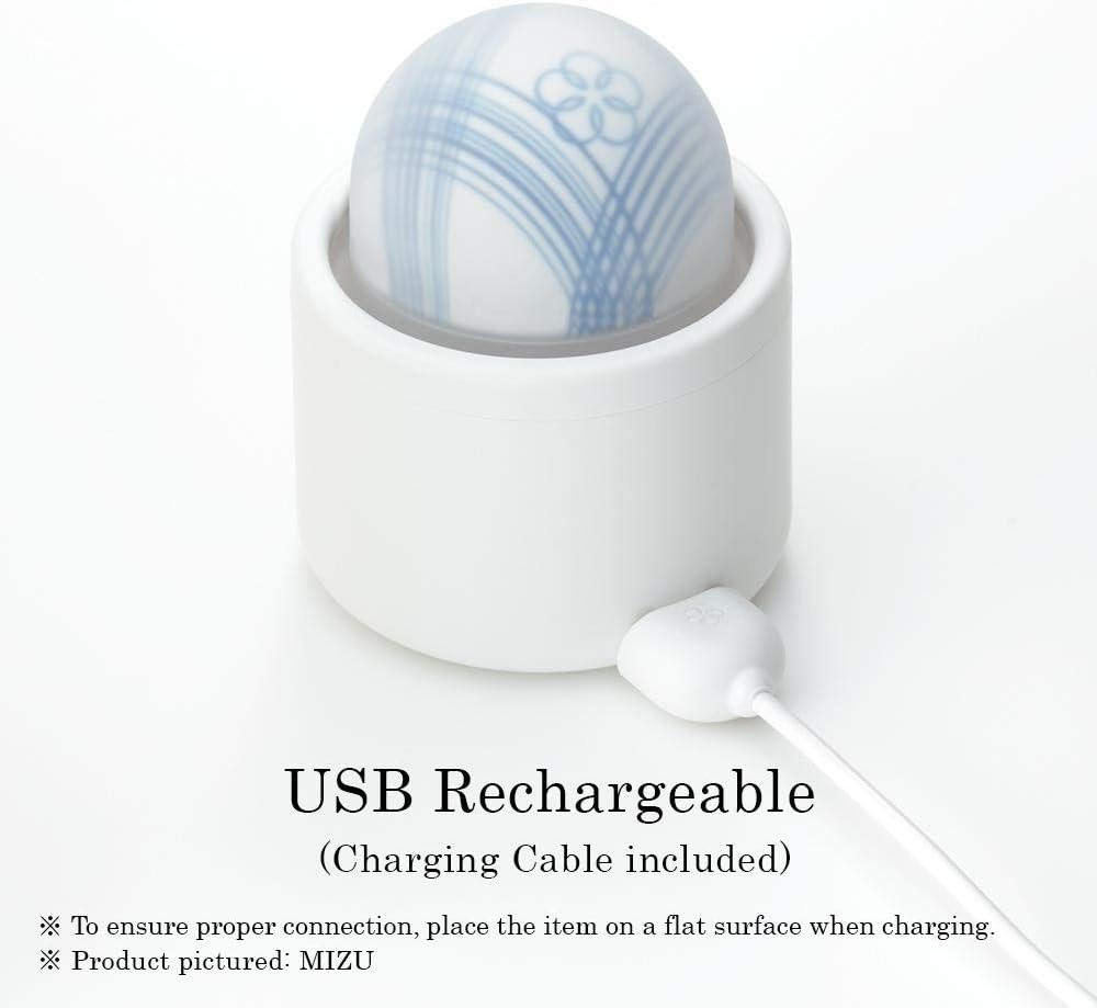 image:imageiroha Temari MIZU Vibrator for Women PalmSized Waterproof Rechargeable Vibrator