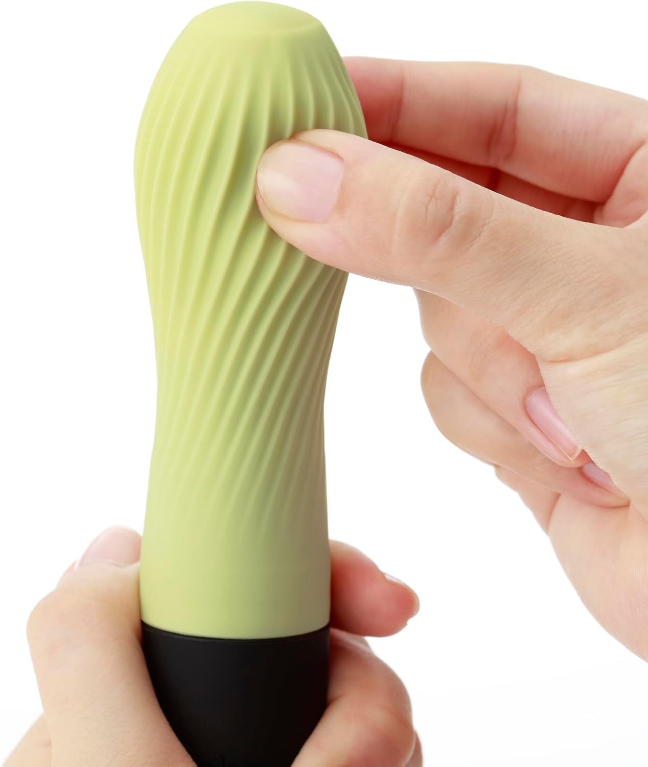 image:imageiroha Zen MATCHA Soft Silicone Women Vibrator Intimate Waterproof Personal Dildo Massager Clitoral Stimulator Battery Powered Multi Speed Vibration Wand HMZ01 GreenGreen