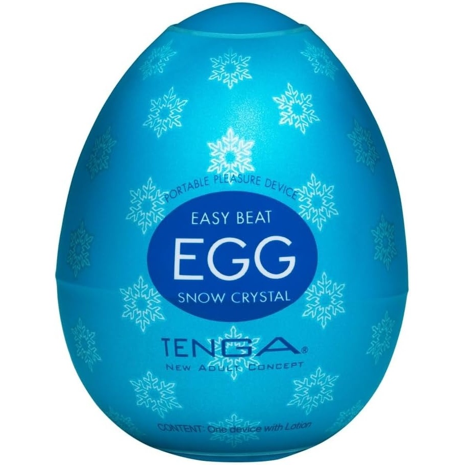 image:imageTENGA Easy Beat Egg Cool Edition Men Masturbation Portable Pleasure Device EGGC01 TranslucentD W H mm 49 49 61
