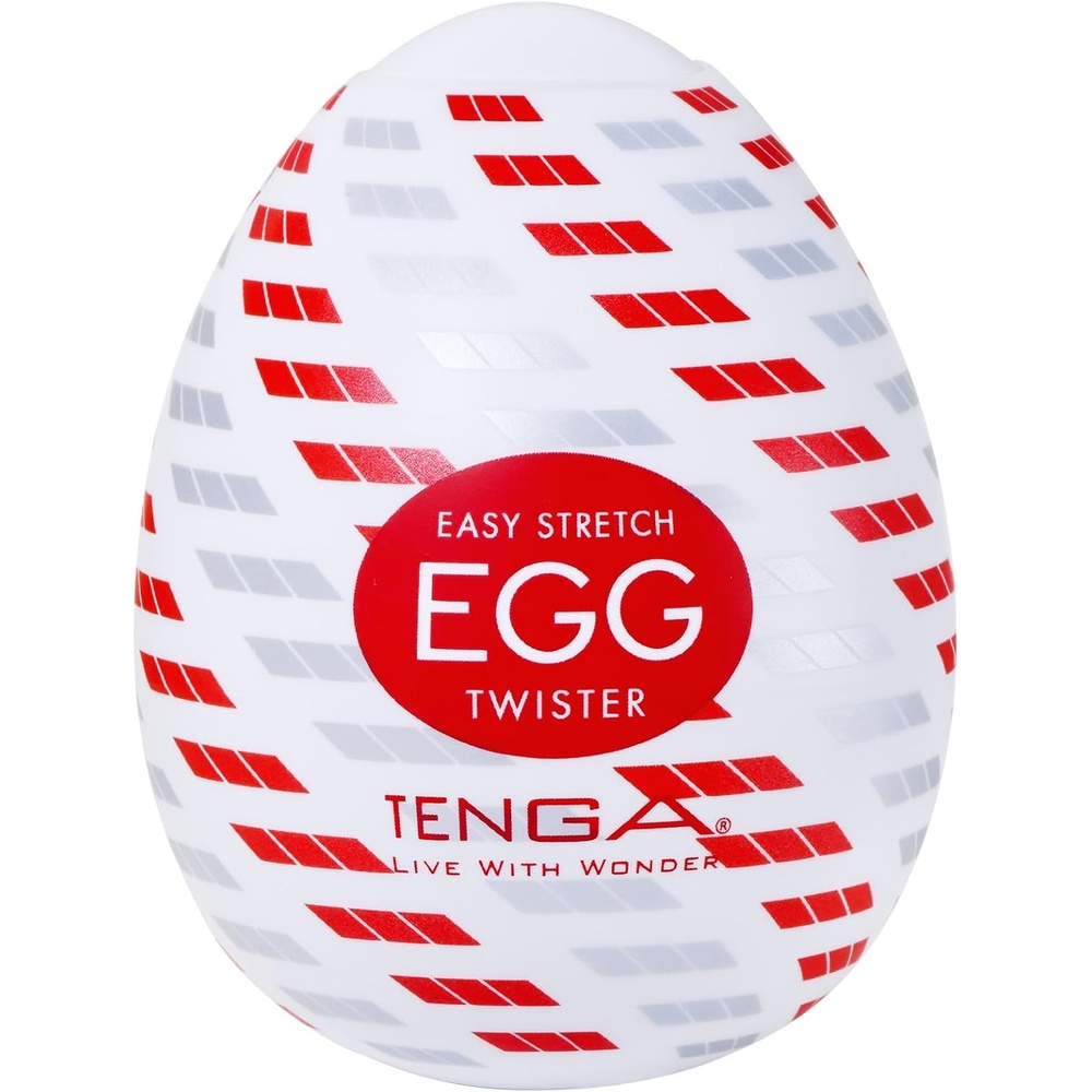 image:imageTENGA Egg Silky Disposable One Time Use Men Sex Toy Super Stretchable Male Masturbator Sleeve 1 CountTWISTER