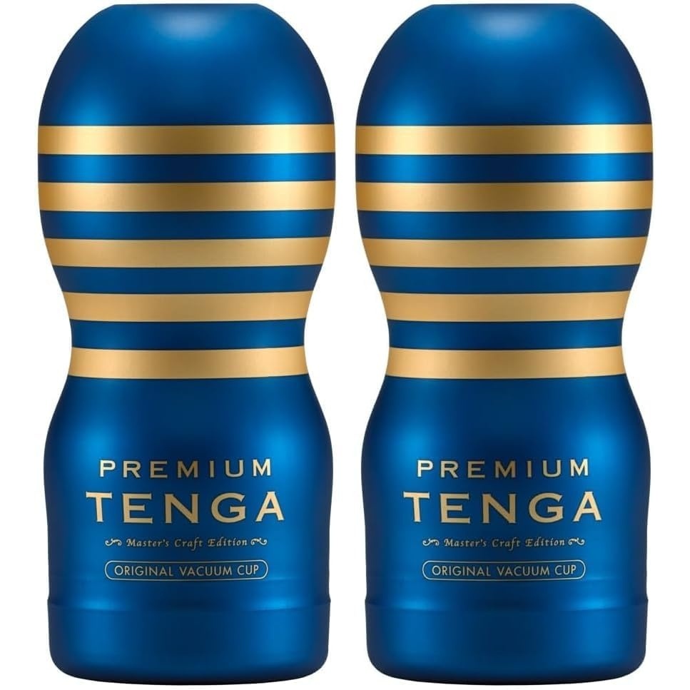 image:imageTENGA Male Masturbator Vacuum Cup Pleasure Device Original Vacuum Cup StrongBlue Pack of 2