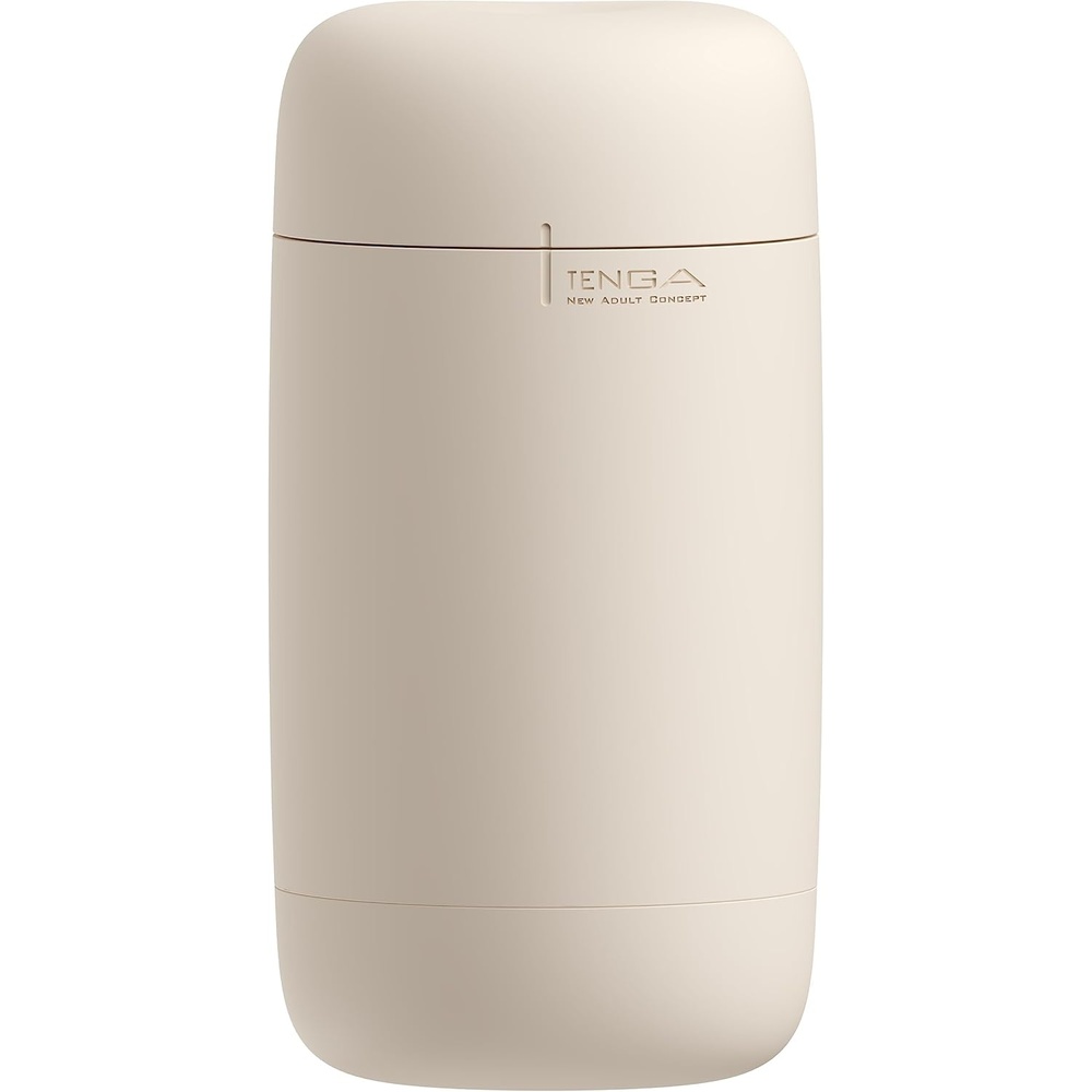 image:imageTENGA Puffy Custard Yellow Reusable Male Masturbator Pillowy Soft Pleasure DeviceLatte Brown