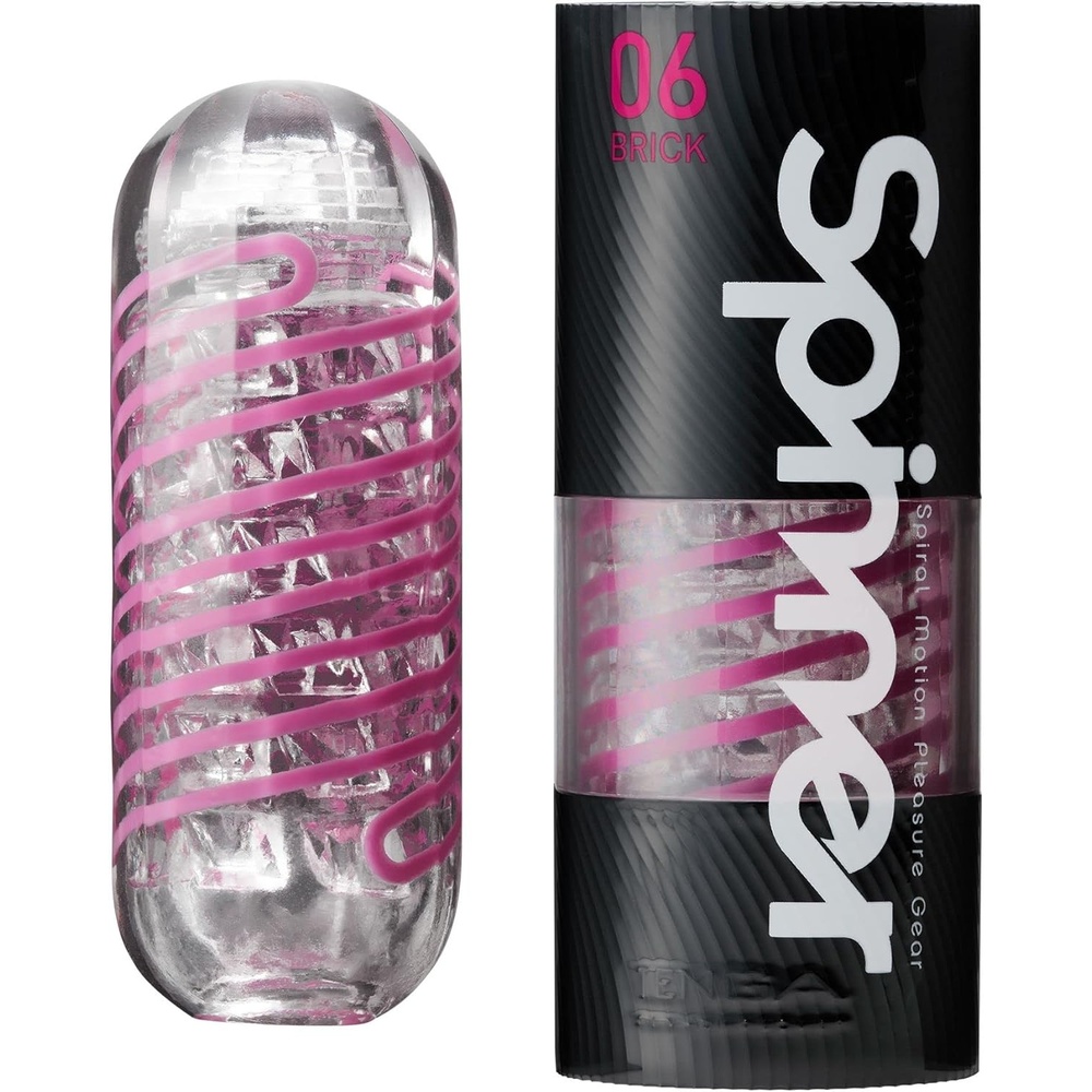 image:imageTENGA Spinner05 Spiral Motion Adult Sex Toys Masturbator for Men Reusable TPE Flesh Pocket Device Made in JapanBRICK06