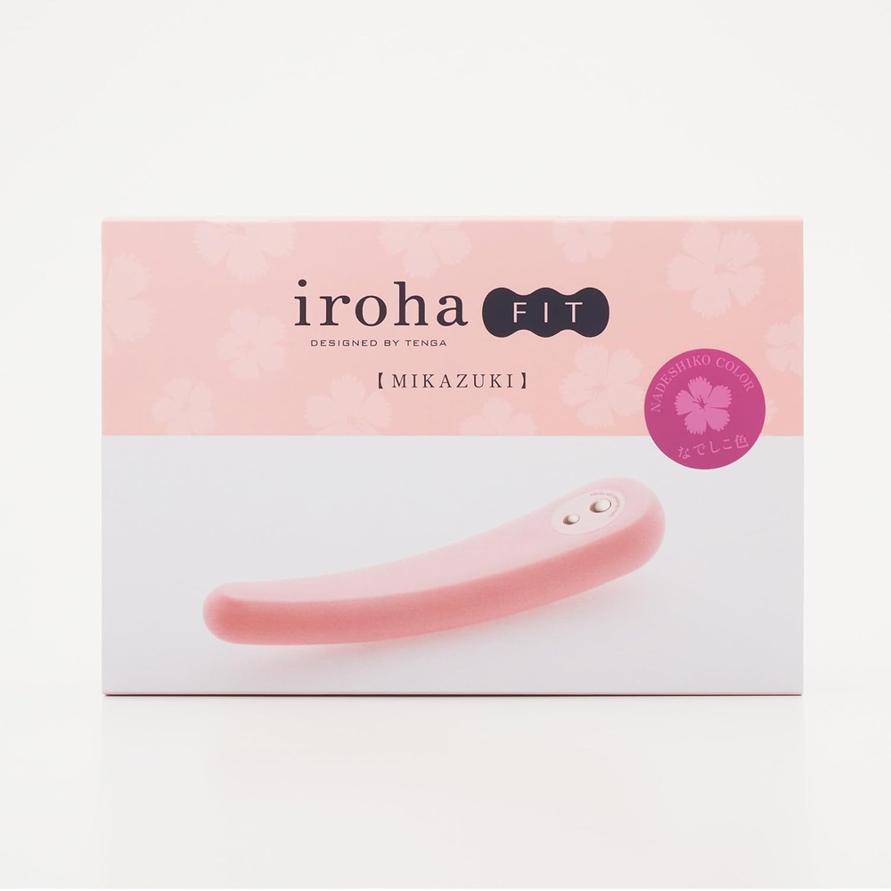 image:imageiroha FIT Mikazuki Vibrator for Women Flexible Waterproof Rechargeable Nadeshiko Pink Edition