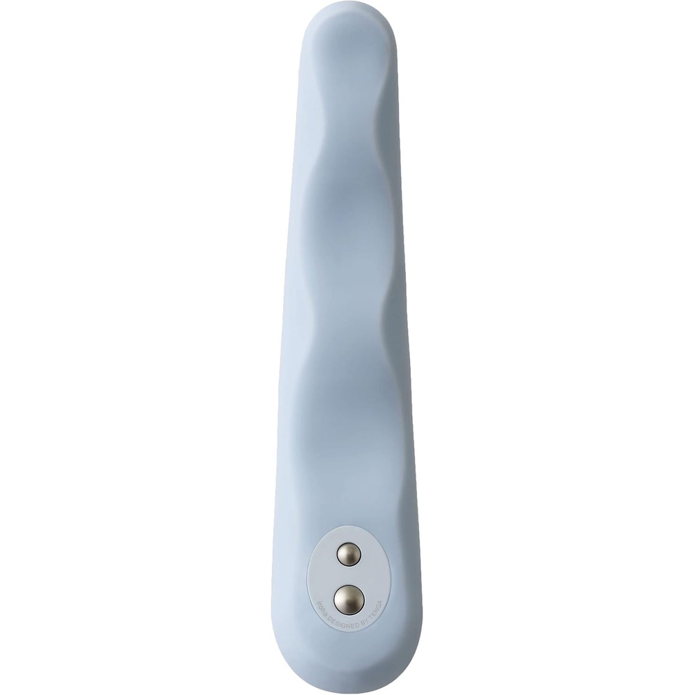 image:imageiroha Fit Mikazuki Women Sensual Intimate Massager Flexible Insertable Rechargeable Waterproof Personal Stimulator HMF01 Yellow1 countBlue
