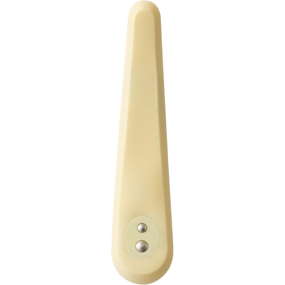 image:imageiroha Fit Mikazuki Women Sensual Intimate Massager Flexible Insertable Rechargeable Waterproof Personal Stimulator HMF01 Yellow1 countYellow