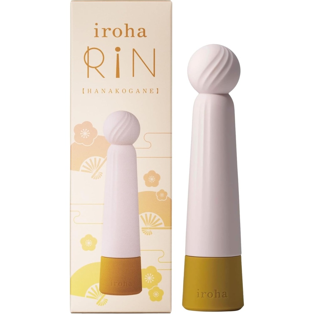 image:imageiroha Rin Kokane Gold Vibrator for Women Soft Touch Silicone 4Mode Waterproof VibratorGold
