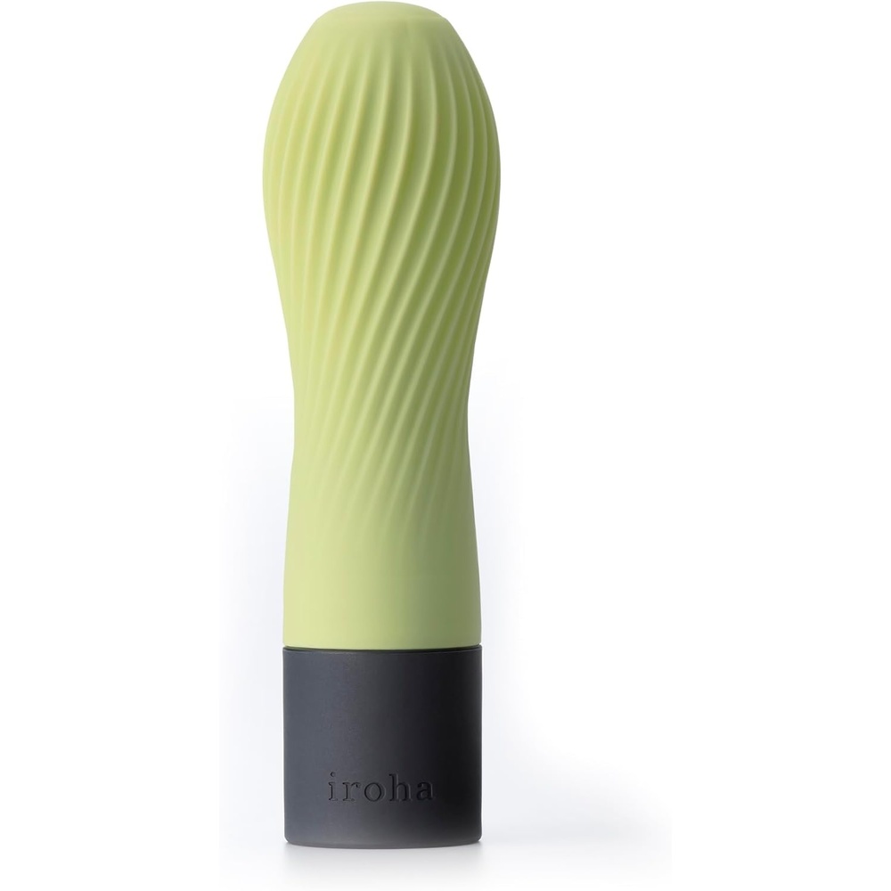 image:imageiroha Zen MATCHA Soft Silicone Women Vibrator Intimate Waterproof Personal Dildo Massager Clitoral Stimulator Battery Powered Multi Speed Vibration Wand HMZ01 GreenGreen